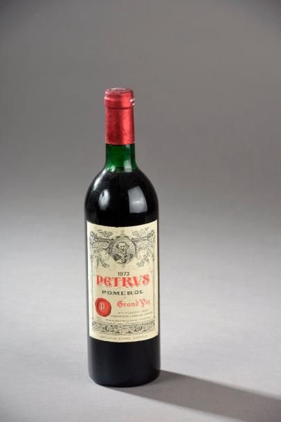 null 1 bouteille PETRUS, Pomerol 1973 (J) 