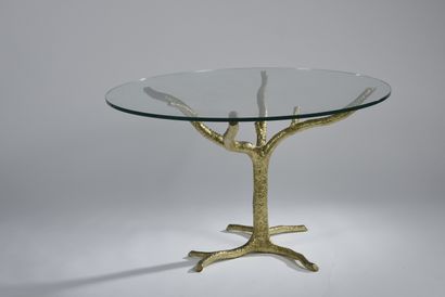 null Jacques DUVAL-BRASSEUR (1934 - 2016).

Table Arbuste à plateau circulaire en...