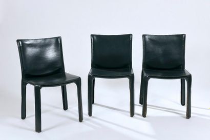 null Mario BELLINI (né en 1935), édition Cassina.

Suite de trois chaises modèle...