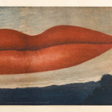 null MAN RAY (1890 - 1976). 

"À l'heure de l'Observatoire - Les Amoureux", 1970.

(Anselmino...