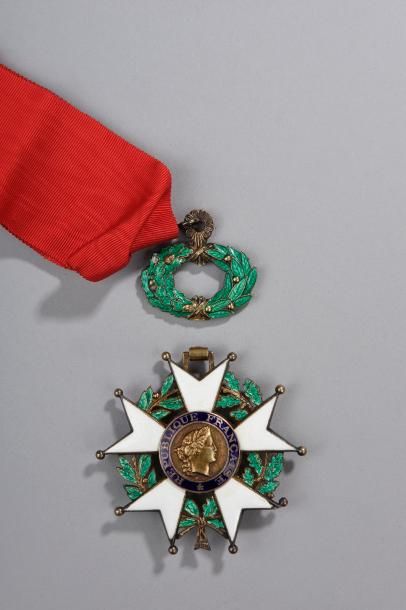 Ordre de la Légion d'Honneur. Etoile de commandeur,...