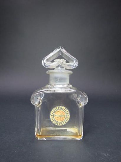 null GUERLAIN "Mitsouko" (1919)
Flacon en cristal incolore pressé moulé de Baccarat...