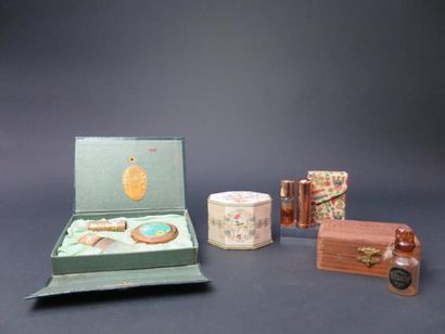 null Divers parfumeurs (années 1900-1930)
Lot comprenant un flacon miniature des...