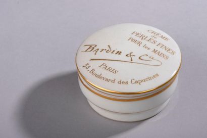 null BARDIN et COMPAGNIE (années 1920)

Élégant pot de crème de section cylindrique...