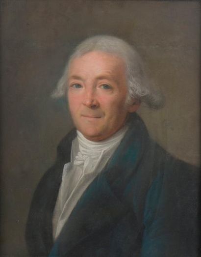 null Ecole française vers 1790.

Portrait dit de Monsieur Delamare.

Pastel entoilé.

Haut....