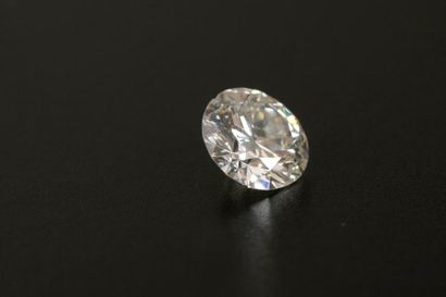 null Diamant sur papier, de forme ronde et de taille brillant, pesant 3,01 ct.

(manque...