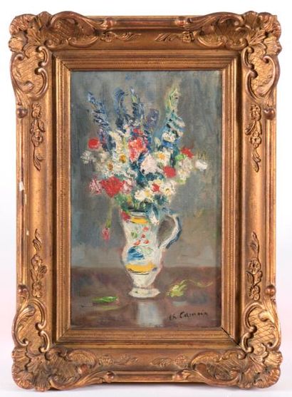 null Charles CAMOIN (Marseille, 1879 - Paris, 1965).

Vase de glaïeuls.

Huile sur...