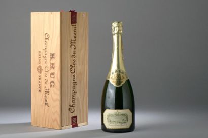 null 1 bouteille CHAMPAGNE "Clos du Mesnil", Krug 1985 cb.