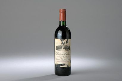 null 1 bouteille Château CHEVAL-BLANC, 1° Grand Cru St-Emilion 1969 (eta, J).