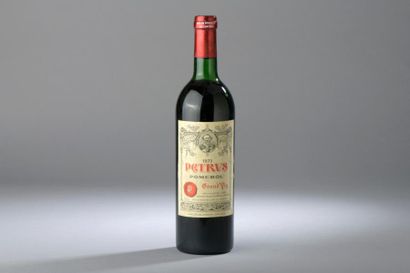 null 1 bouteille PETRUS, Pomerol 1973 (TLB).