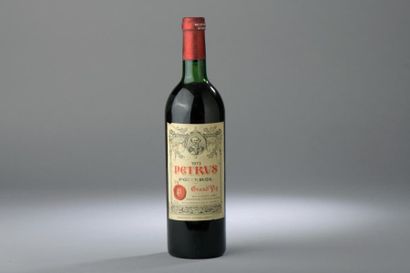 null 1 bouteille PETRUS, Pomerol 1973 (ela, TLB).