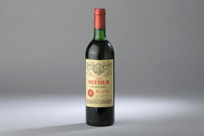 null 1 bouteille PETRUS, Pomerol 1978 (els, TLB).