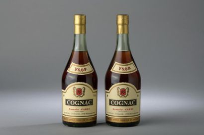 null 2 bouteilles COGNAC R. Gabet.