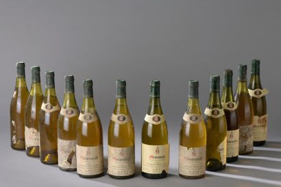null 12 bouteilles MEURSAULT Grivelet (5 de 82, 4 de 90, 3 SM).