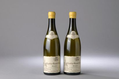 null 2 bouteilles CHABLIS "Blanchot", Raveneau 2007.