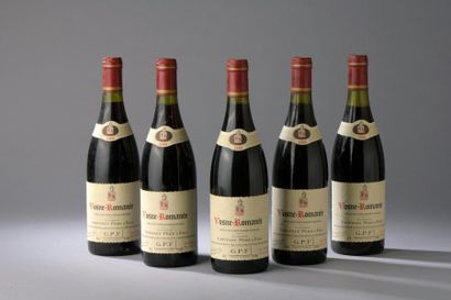 null 5 bouteilles VOSNE-ROMANEE Grivelet 1989.