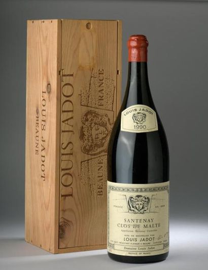 null 1 jéroboam SANTENAY "Clos de Malte", L. Jadot 1990 cb.