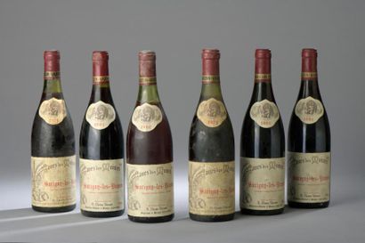 null 6 bouteilles SAVIGNY-LES-BEAUNE Naudin-Varrault (3 de 1991, 1 de 1978, 1 de...