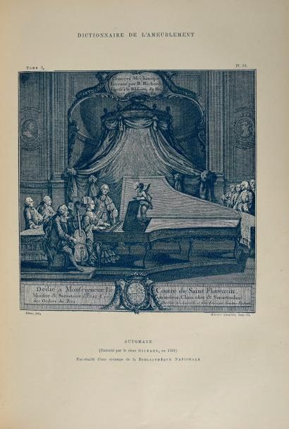 null Henry HAVARD. Dictionnaire de l'Ameublement et de la Décoration du XIIIe siècle...