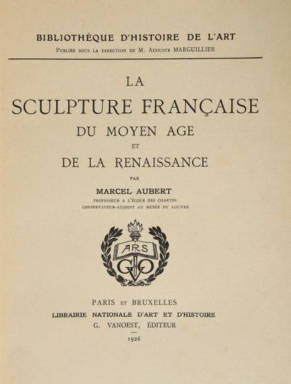 null Marcel AUBERT. La sculpture Française au Moyen-Age.

Paris, Édition Flammarion,...