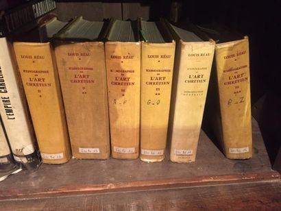 null Louis REAU. Iconographie de l'Art Chrétien en 6 volumes. Presses Universitaires...