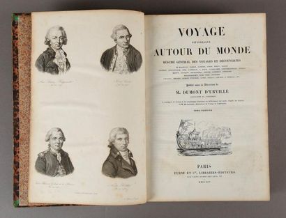 null DUMONT d'URVILLE. Voyage autour du monde.

Furne, 1846.

Grand in-8, reliure...