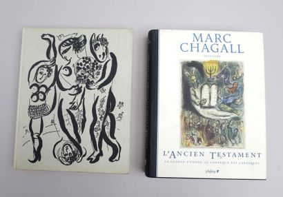 null Ensemble de deux livres :

- Franz MEYER, "Marc CHAGALL, l'œuvre gravée", GERD...