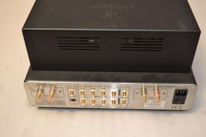 null *Amplificateur audio stéréo à tubes KT88 de marque SYNTHESIS modèle 150 (Ta...