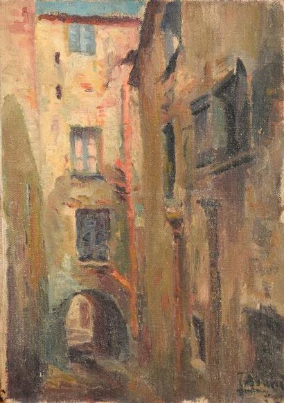 null Jean-Claude ALLARD (XXe - XXIe siècle).

"Vieille cour à Ajaccio"

Huile sur...