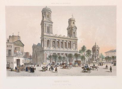 null D'après Philippe BENOIST (1813-1905).

"Paris dans sa splendeur. Eglise Saint...