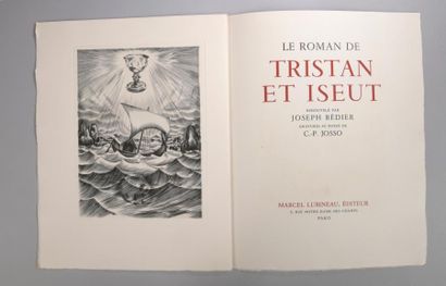null BÉDIER (Joseph). Le Roman de Tristan et Iseut. Paris, Marcel Lubineau, Éditeur,...