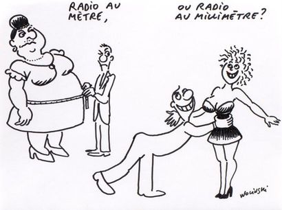 null Campagne publicitaire Europe 1 , "Radio au mètre ou Radio au millimètre ?" [Les...