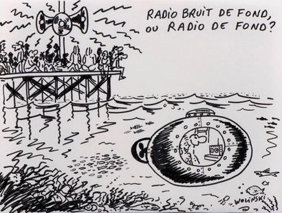 null Campagne publicitaire Europe 1 , "Radio bruit de fond ou Radio de fond ?" [Le...