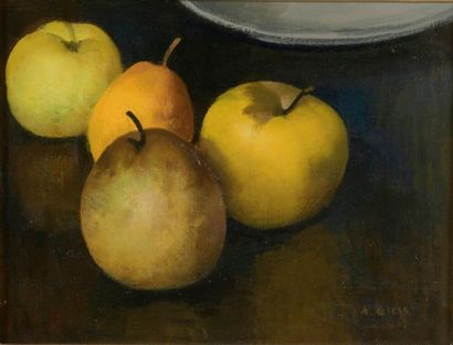 null Jules Alfred GIESS (Morschwiller-le-Bas, 1901 - Gray, 1973).

Nature morte aux...