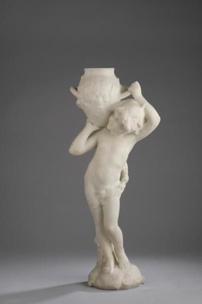 null Auguste MOREAU (Dijon, 1834 - Malesherbes, 1917).

Enfant portant sur l'épaule...