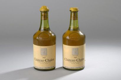 null 2 bouteilles CHÂTEAU-CHALON Fruitière Vinicole Voiteur 1969