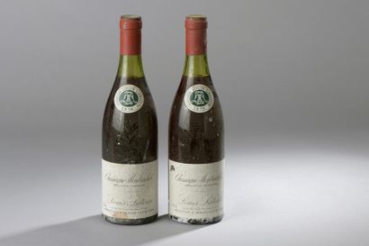 null 2 bouteilles CHASSAGNE-MONTRACHET L. Latour 1978 (es, TLB) 