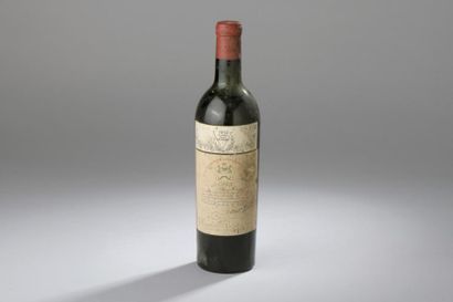 null 1 bouteille Château MOUTON-ROTHSCHILD, 1° cru Pauillac 1945 (numérotée 12 371...
