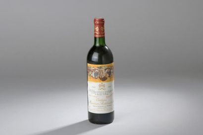 null 1 bouteille Château MOUTON-ROTHSCHILD, 1° cru Pauillac 1987 (es, elt, J) 