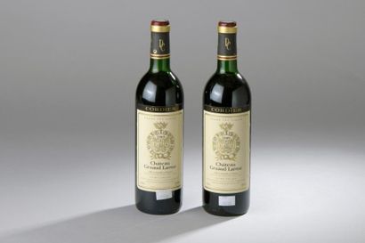 null 2 bouteilles Château GRUAUD-LAROSE, 2° cru Saint-Julien 1989 (TLB)