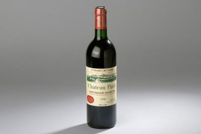 null 1 bouteille Château PAVIE, 1° Grand Cru St-Emilion 1990 