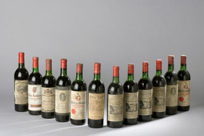 null 12 bouteilles St-EMILION DIVERS (dont Barde-Haut, Baronat, etc...)