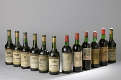 null 12 bouteilles BORDEAUX DIVERS (Bordeaux, Bordeaux Supérieur, Castillon et 1...