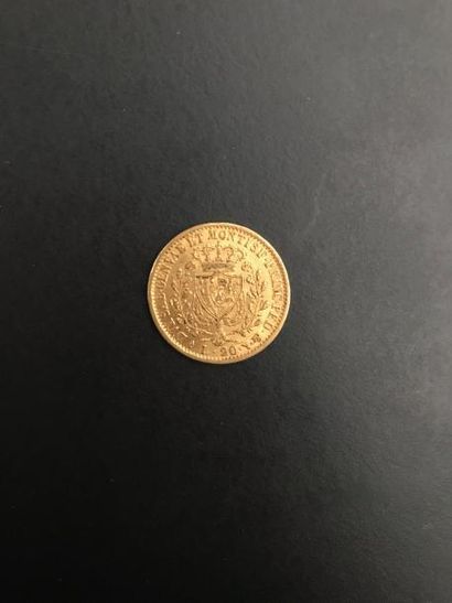 null 14 pièces en or de 20 francs belges à l'effigie de Léopold II.

7 pièces de...