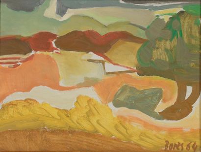 null Francisco BORÈS (1898 - 1972).

Peinture.

Huile sur isorel signée et datée...