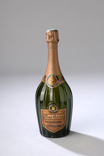 null 1 bouteille CHAMPAGNE "René Lalou", Mumm 1973 