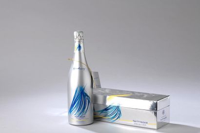 null 1 bouteille CHAMPAGNE "Collection", Taittinger 1986 (coffret Hartung) 