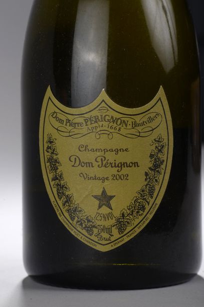 null 1 bouteille CHAMPAGNE "Dom Pérignon", Moët & Chandon 2002