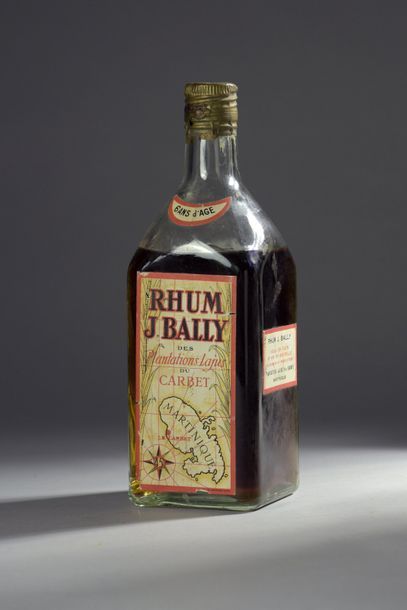 null 1 bouteille RHUM "Plantation Lajus du Carbet", Bally (6 ans, B, mise ancienne)...
