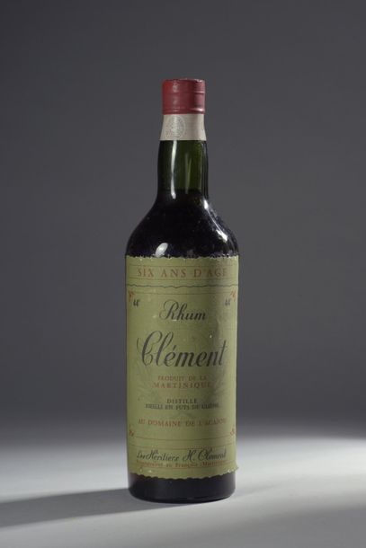 null 1 bouteille RHUM "Domaine de l'Acajou", Clément (6 ans, mise ancienne) 